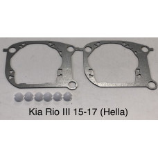 Переходные рамки Kia Rio 3 15-17 (рест) Hella 